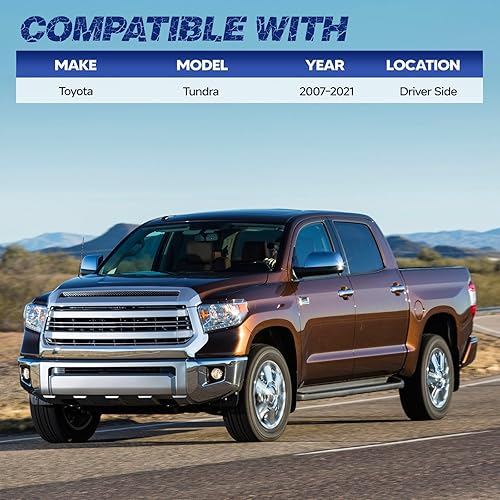 Miniatura 2 de Caja de herramientas de almacenamiento para caja de camioneta con cerradura, apta para Toyota Tundra 2007-2021, caja de herramientas giratoria,