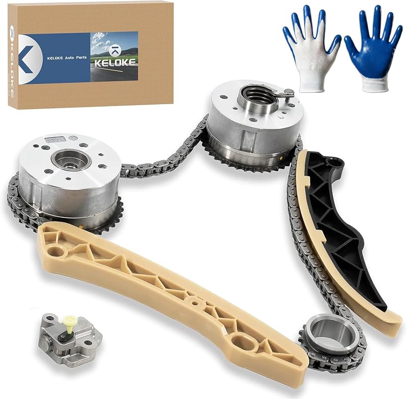 Kit de corrente de distribuição keloke com engrenagens VVT para Hyundai e Kia