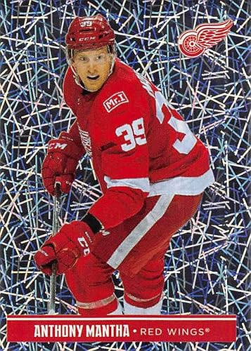 2018-19 Panini NHL Stickers Hockey #78 Anthony Mantha Foil Detroit Red Wings Foil Official 2 1/2 Tall x 2 Inch Wide NHL Album Sticker