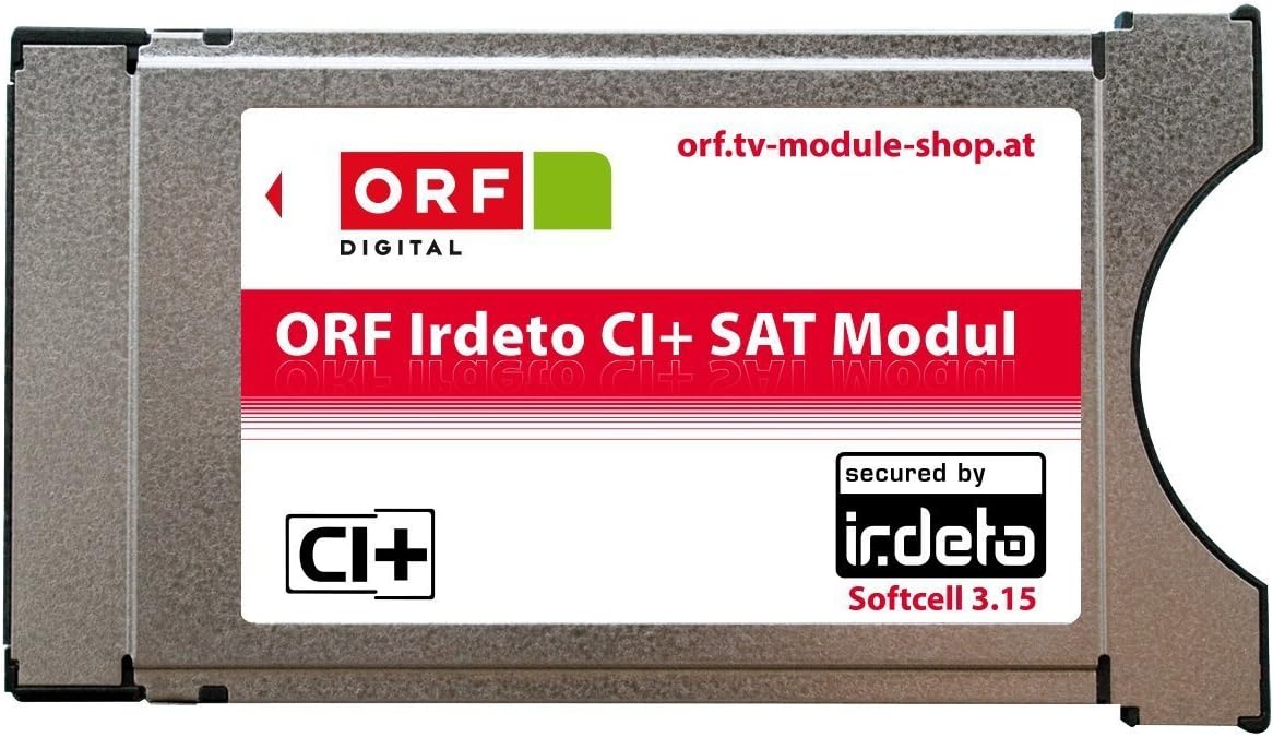 Orf Irdeto CI + Modul for ORF Ice Card to receive ORF ATV and Austrian