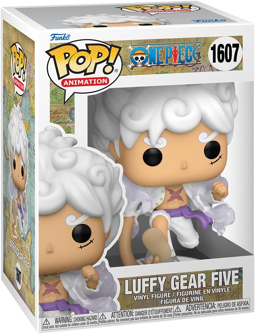 Funko POP! Animation: One Piece - Monkey D. Luffy - 1 in 6 chance of receiving the rare Chase variant - Styles may vary - Collectable Vinyl Figure - Gift Idea - Official Merchandise