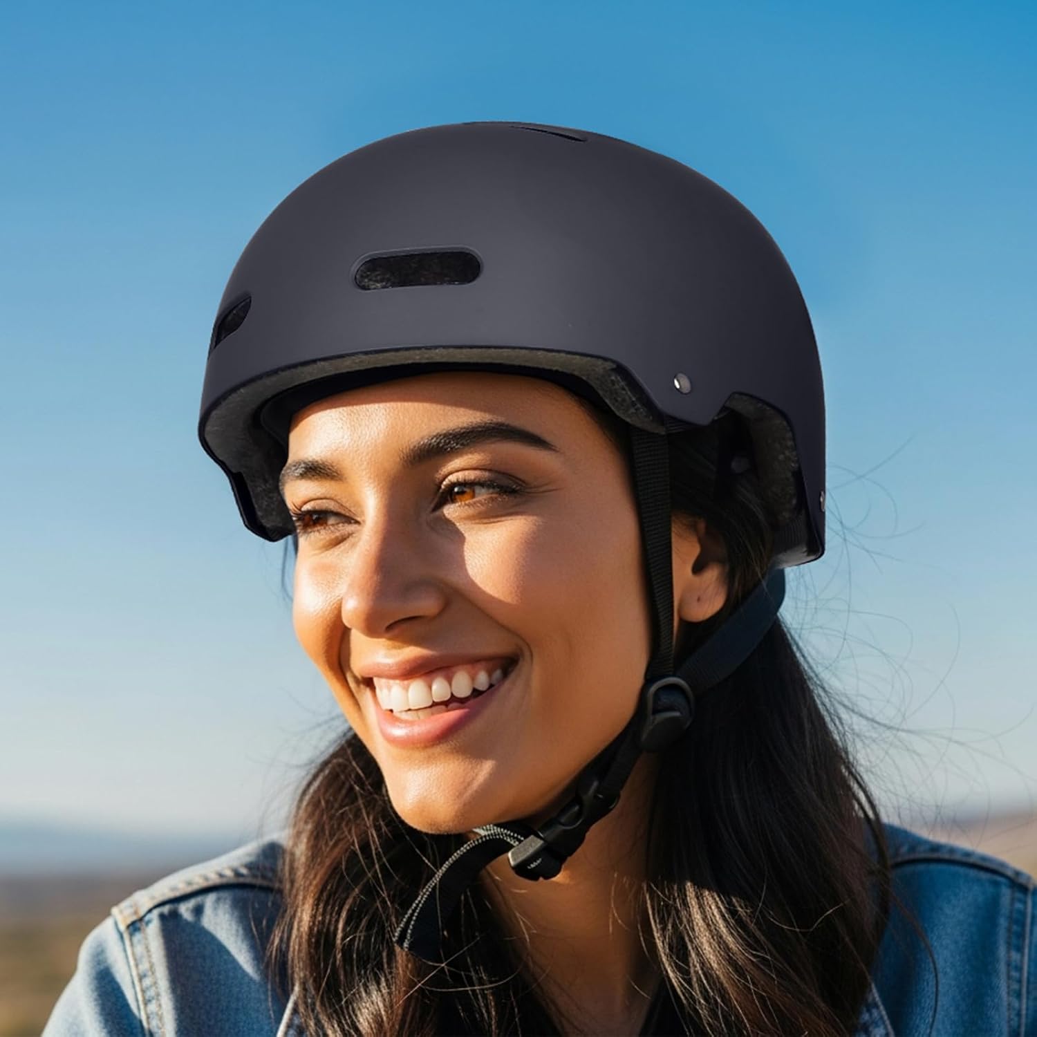 Skateboard Bike Helmet for Adults Women Men Youth Kids (2-3-5-8-14+ Years Boys Girls) - Lightweight Multi-Sport Adjustable Helmets for Bicycle Skateboard Scooter Skate Cycling - Image 5
