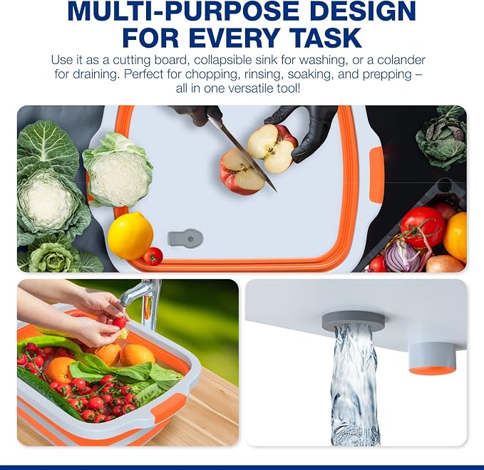 Set 2 Piezas Contenedor Plegable para BBQ 19x14x6 in miniatura 6