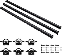 Gledewen Trail Rail System for Jeep Gladiator 2020-2025 | Bed Tie Down Rails, Replaces 82215956, Cargo Bed Track Kit