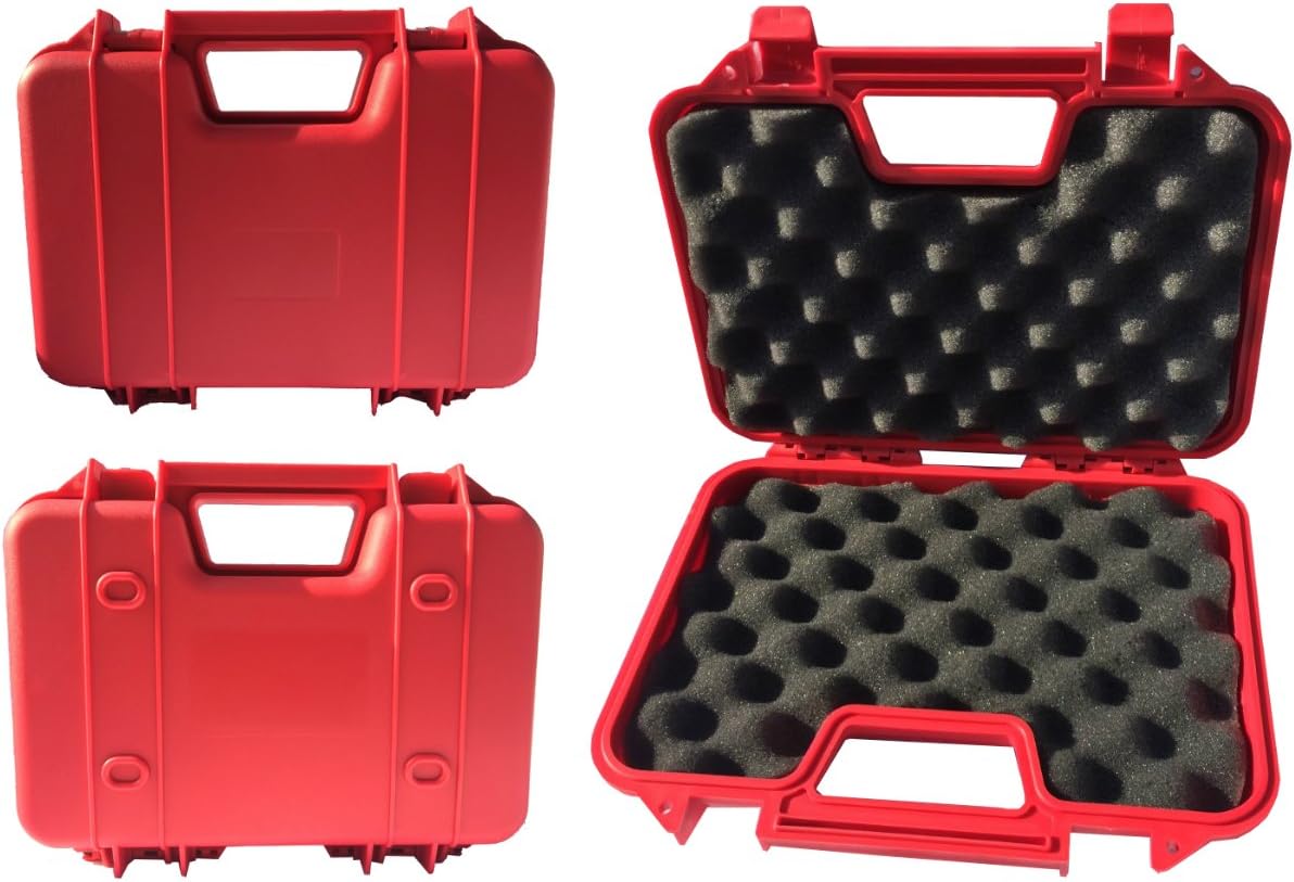 HTUK® Airsoft Pistol Case Safe And Secure Airsoft Hard Carrying Case