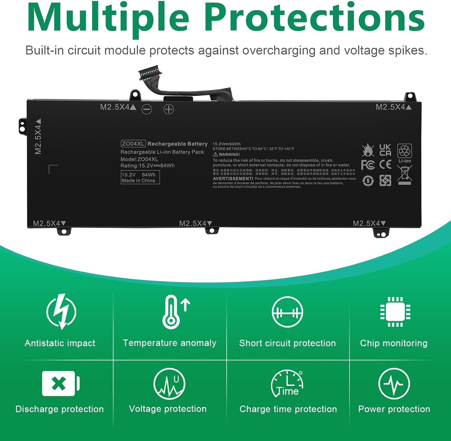 Fancy Buying ZO04XL HSTNN-KB6W Laptop Battery for HP ZBook Studio G3 G4 Mobile Workstation ZO04 ZO06 ZO06XL 808396-421 808450-001 808450-002 HSTNN-CS8C HSTNN-C88C HSTNN-LB6W