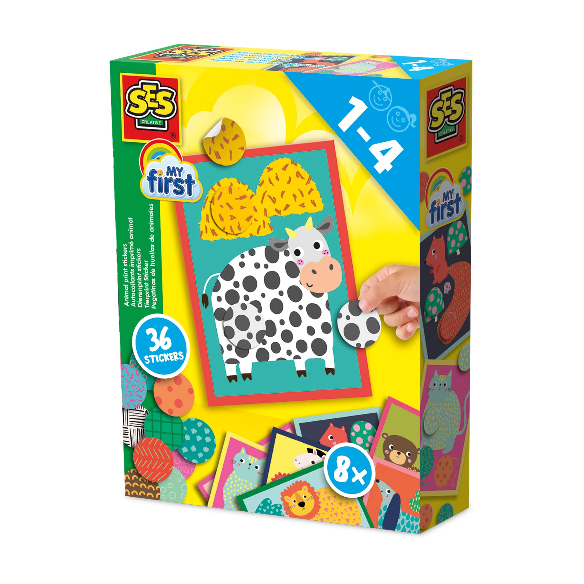 B&Q -  My FirstAnimal Print Stickers