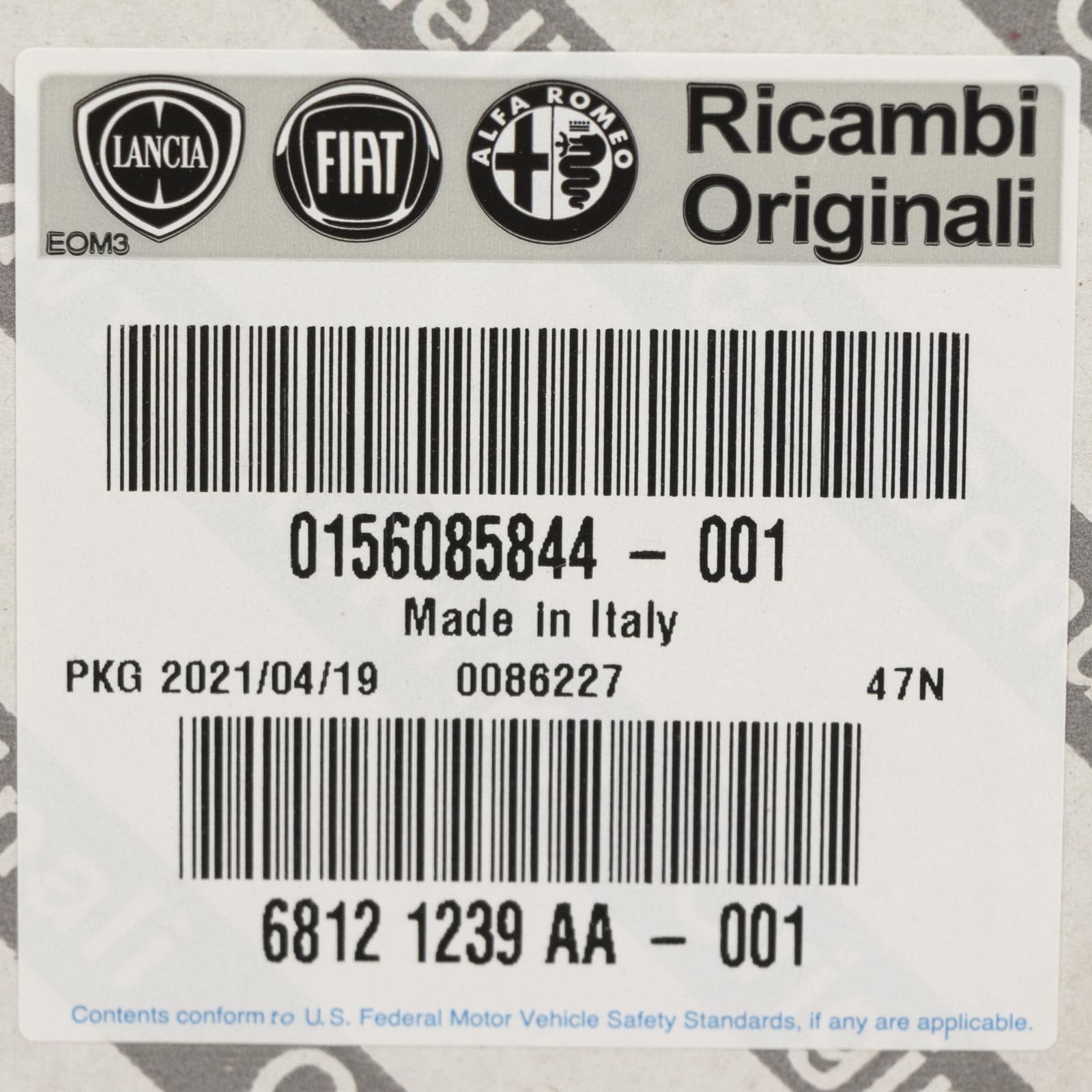 Telaio fanale destro per Alfa Romeo Mito a partire dall'anno di costruzione 2008 156085844