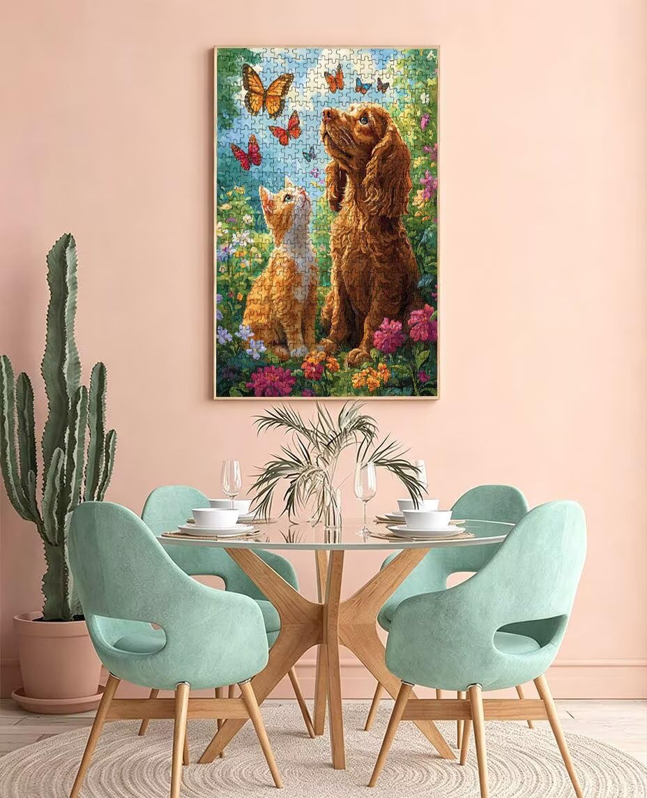 Motyle Puzzle 3000 sztuk, puzzle dla dorosłych, łamigłówki, wyzwanie dekoracja puzzli, rozrywka gra edukacyjna dla całej rodziny, na prezent dekoracja BXHZW7-378