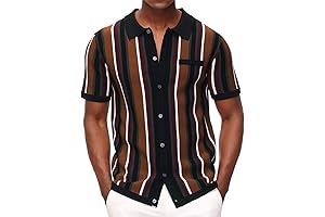 Jack & Jones Men's Vintage Striped Polo Shirt