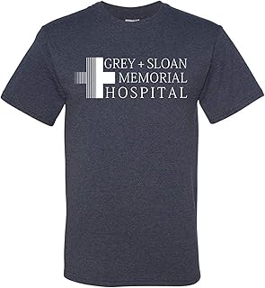 wild custom apparel Grey Sloan Memorial Hospital Fan Logo Pop Culture Graphic Mens T-Shirt