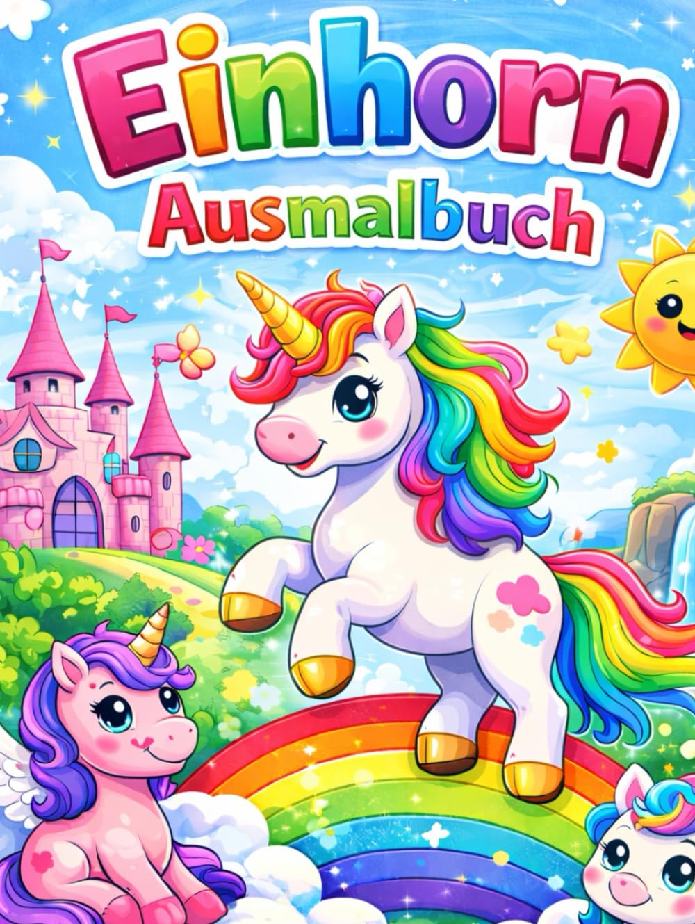 Einhorn Ausmalbuch