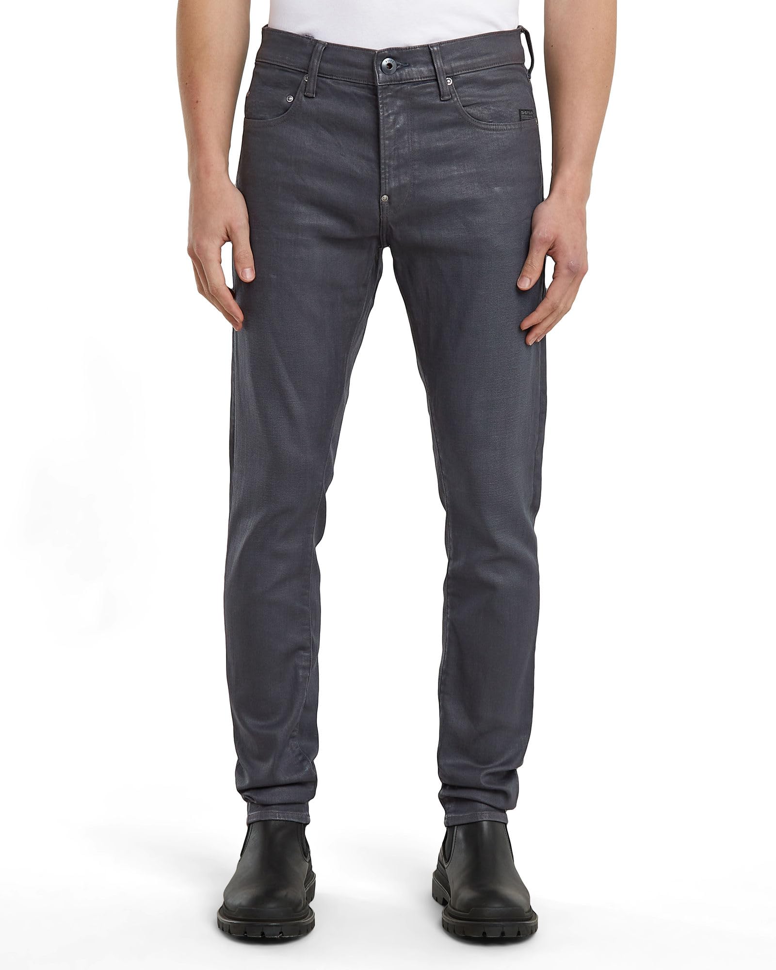 G-Star Herren Revend FWD Skinny Jeans Grau 29W / 32L