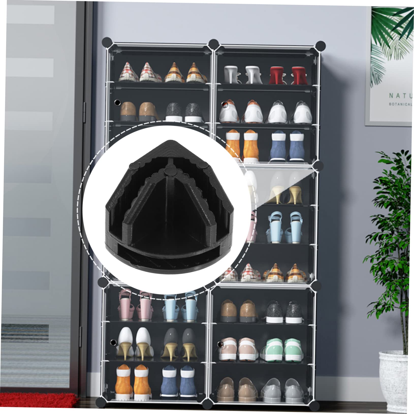 ABOOFAN Connecteurs Pour Étagères Cubiques Modulaires En