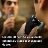 Philips Electric Shaver 3000 Series - Wet & Dry Electric Shaver for Men with SkinProtect Technology in Dark Moon, Pop-up Beard Trimmer, Cordless Shaver (Model S3145/00) - 5
