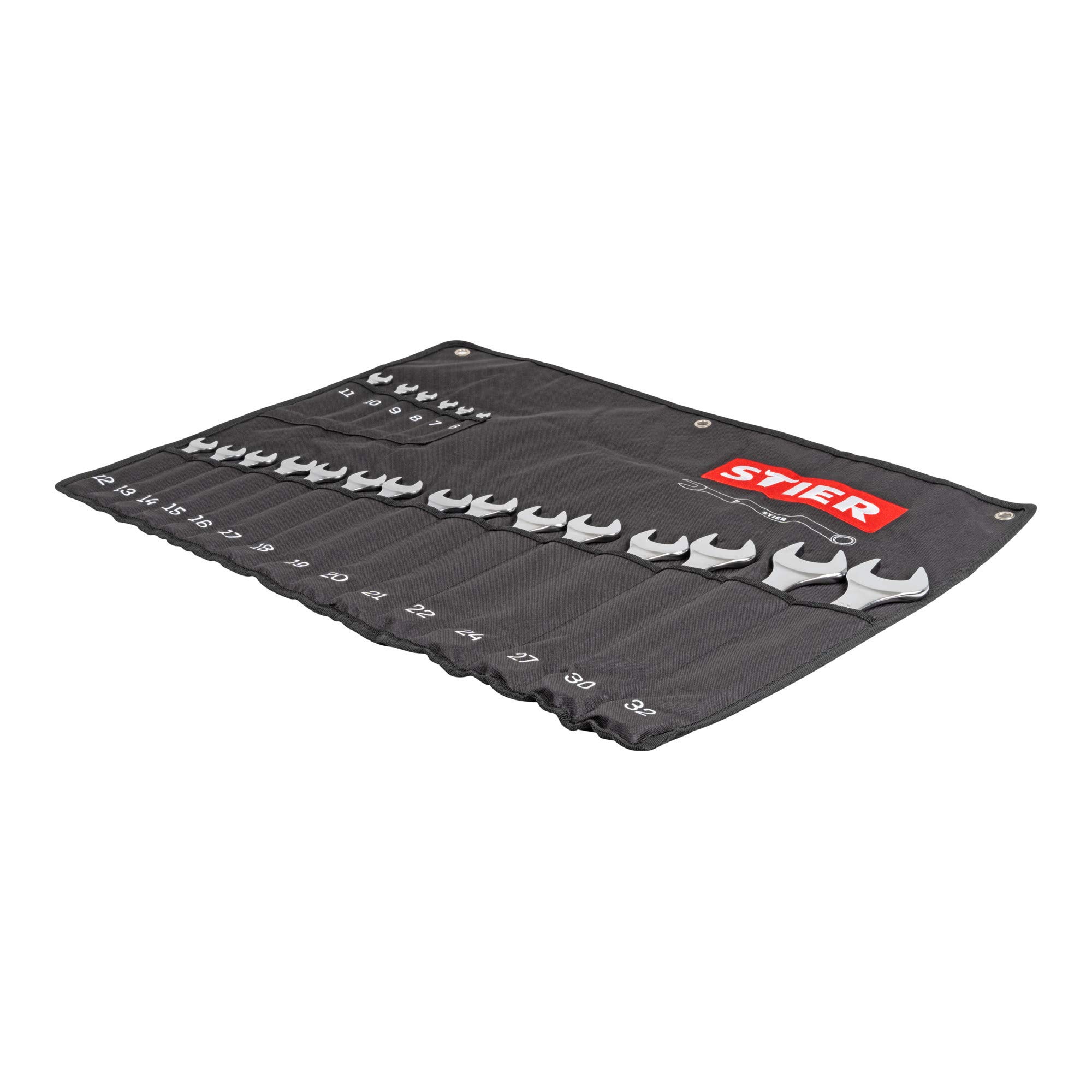 STIER Set di chiavi combinate apertura chiave 6-32 mm 21 pezzi