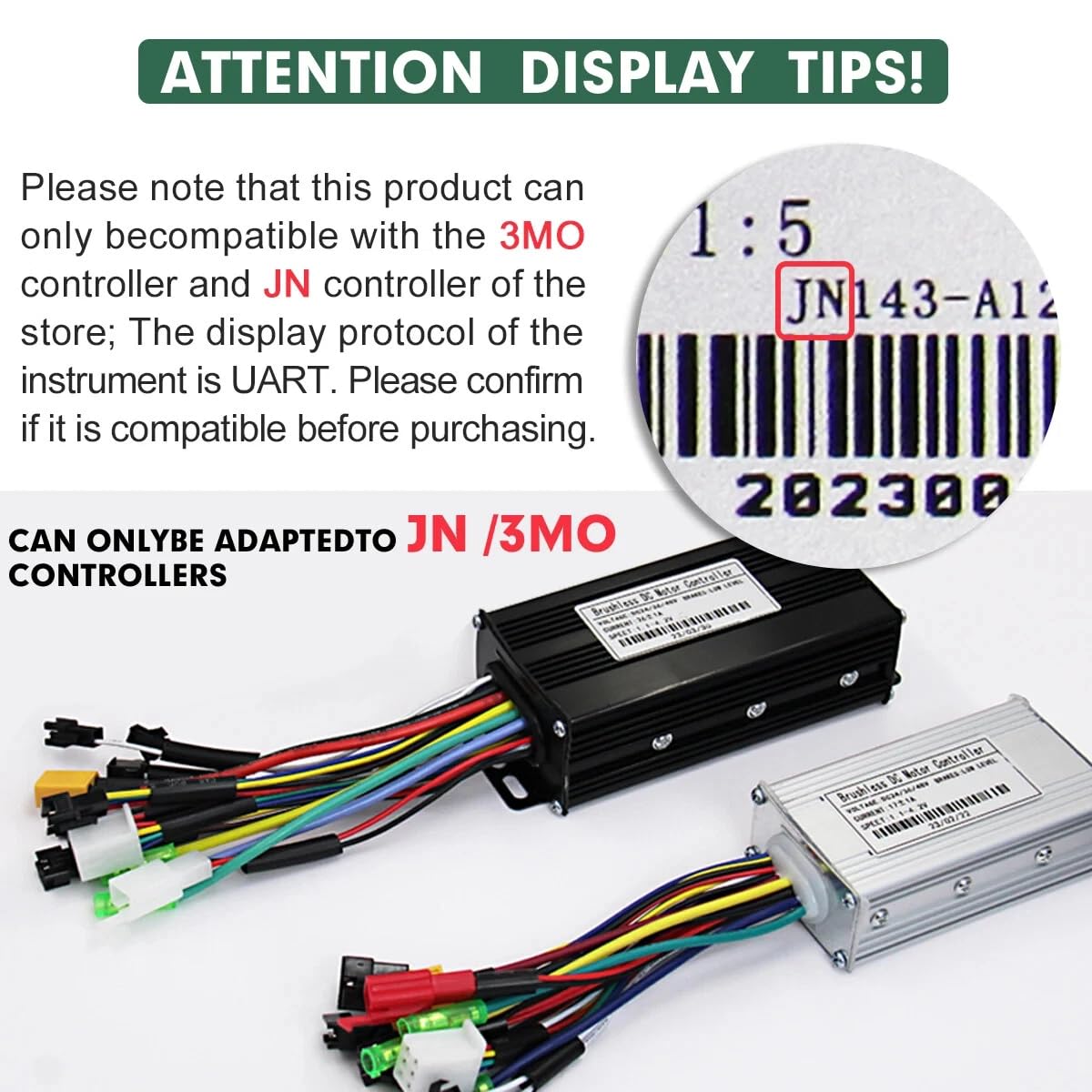 Panel kontrolny do rowerów elektrycznych, ekran LCD do rowerów, 24 V-72 V, złącze sterujące E-LCD, tachometr rowerowy, licznik kilometrów, komputer rowerowy do modowania