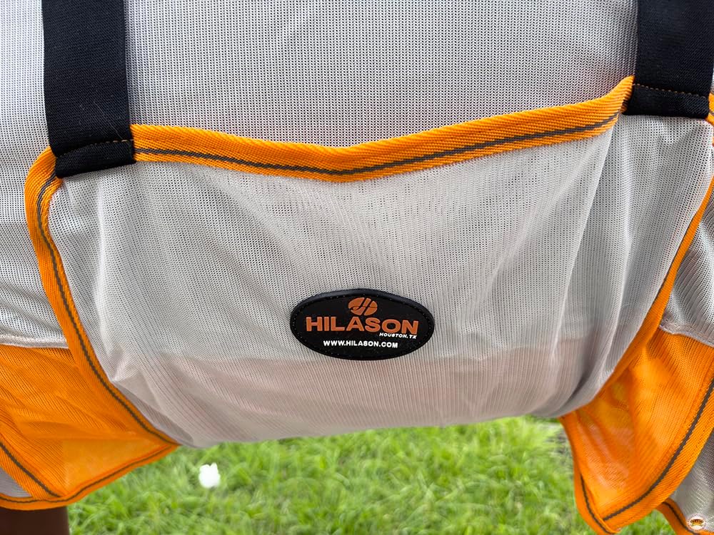 HILASON Horse Fly Sheet - Summer Spring UV Protection Mesh Bug Mosquito FlySheet for Horses | Fly-Sheet