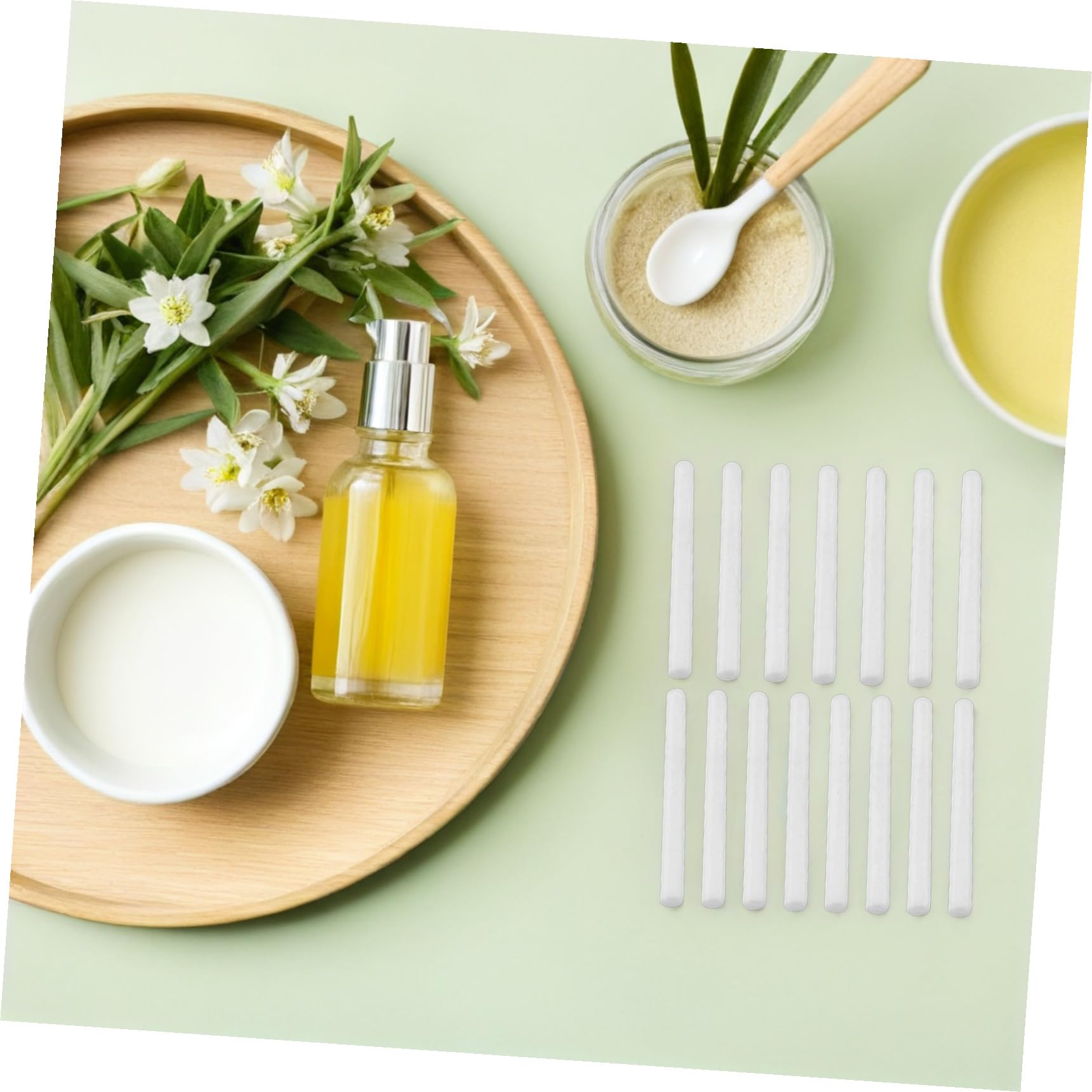 GALPADA Bastoncini Aromaterapici in Cotone 15 Pezzi per Diffusore Aromi Assorbimento Rapido e Distribuzione Fragranza per Bagno e Ufficio