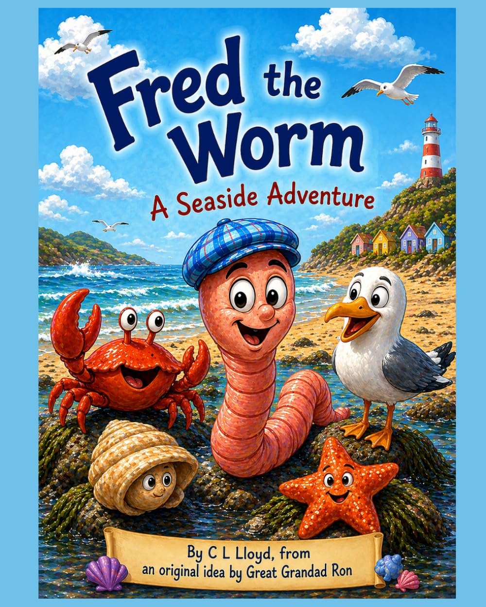 Fred the Worm - A Seaside Adventure: A laugh-out-loud seaside adventure about unexpected adventure, new friends, and finding your way home (The Adventures of Fred the Worm)