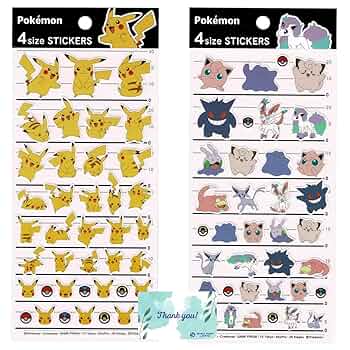 ポケモンキッズシールたくさん☆アルバム4冊セット Amazon.co.jp: カミオジャパン ポケット シール モンスター 4