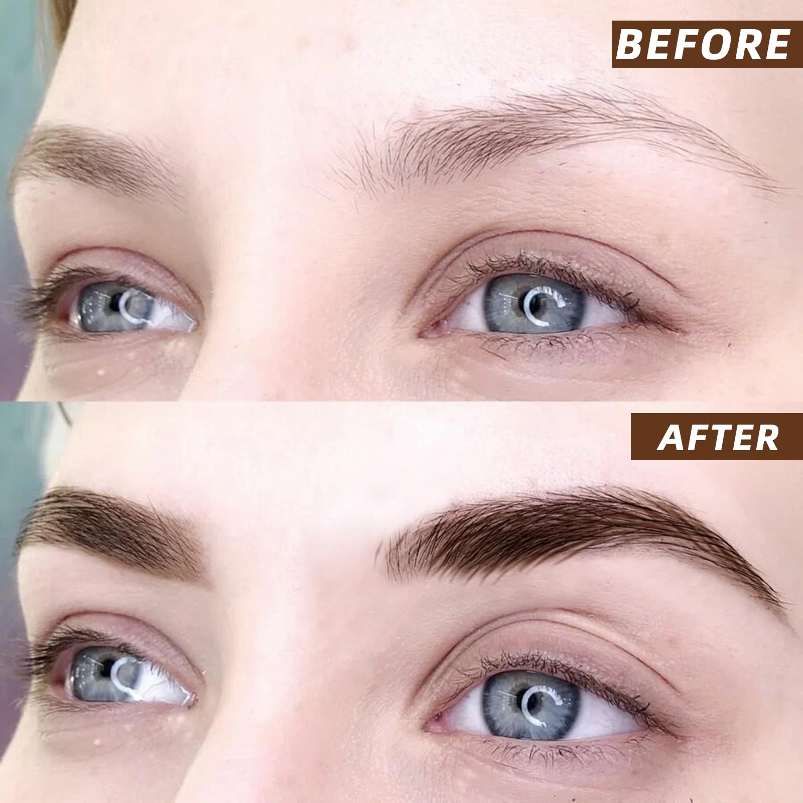 7Sheets/77Pairs 4D Hair-Like Eyebrow Tattoo Stickers, Waterproof Natural Fake Eyebrow Stickers - Image 4