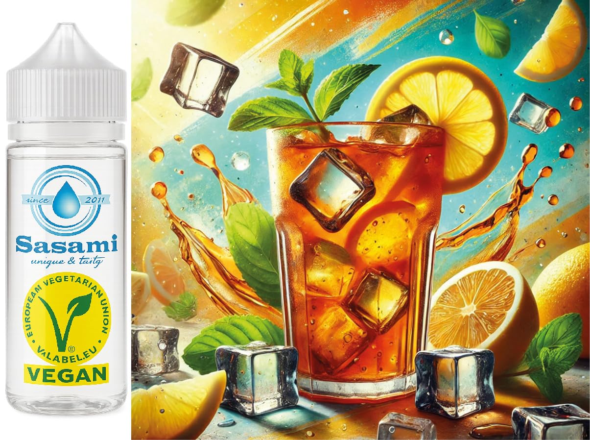 Herbata mrożona cytryna aromat koncentrat – Wegański – Sasami – 100ml