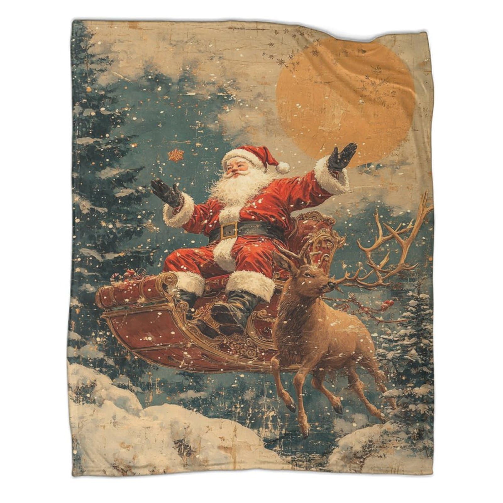 Couverture chaude lit garçon en micropolaire et sherpa douce pour hiver 100 x 130 cm