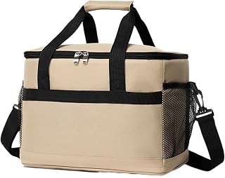 Cooler Bag Leakproof Portable Freezer Bag | Large Capacity Waterproof Food Container, Heavy-Duty Food Storage for Office Lunch Grocery Shopping Road Trip Travel