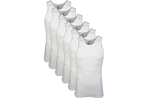 Men's A-Shirt Tanks, Multipack