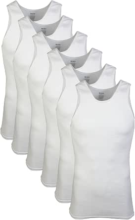 Gildan Men's A-Shirts Tanks Multipack
