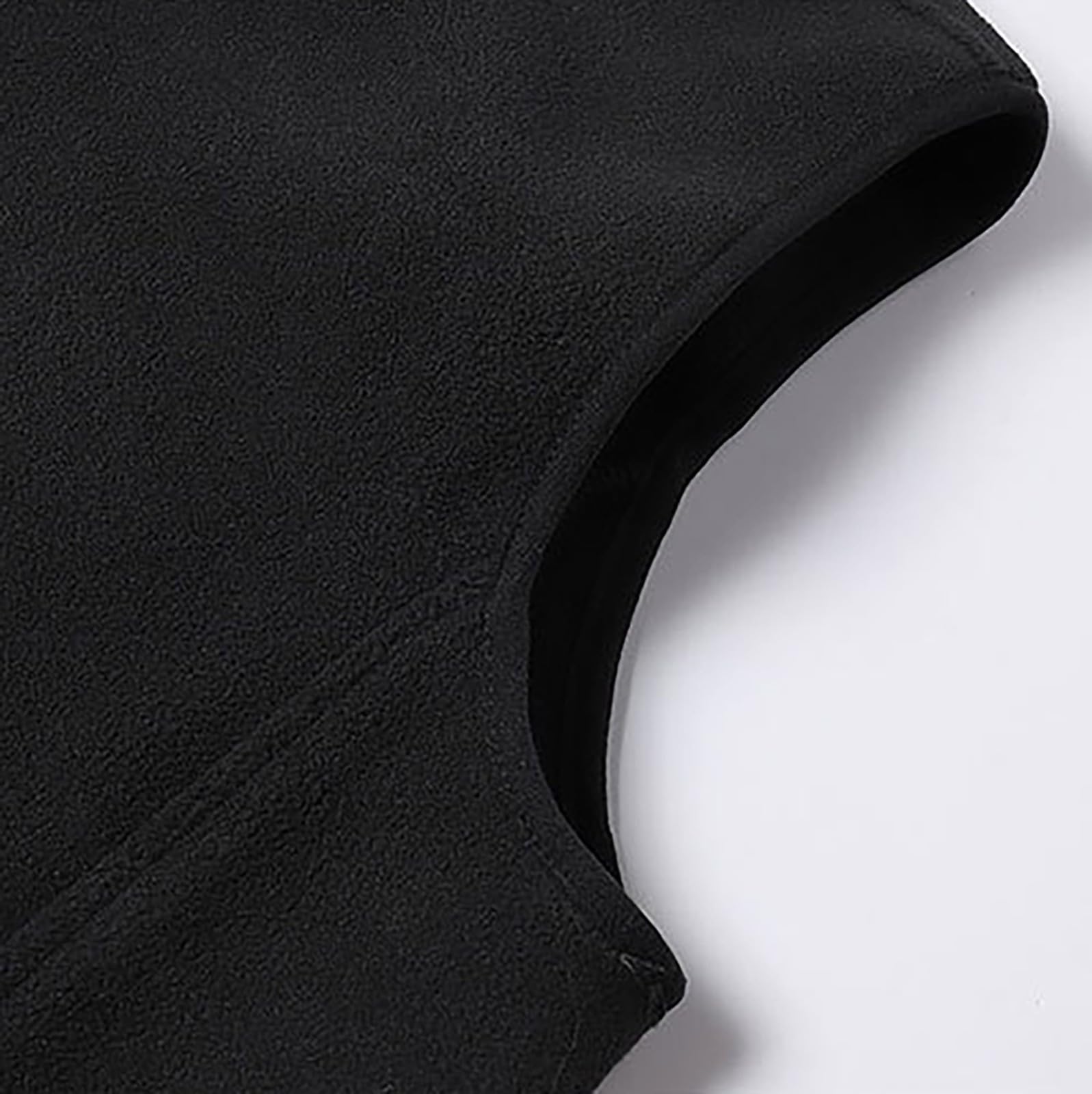 Gilet da uomo nero, gilet estivo in lino, gilet invernale con