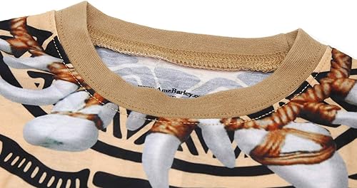 Miniatura 3 de AmzBarley Conjunto de camisa y pantalones de manga de tatuaje para niños, fiesta temática de aventura oceánica, disfraz de Navidad y Halloween