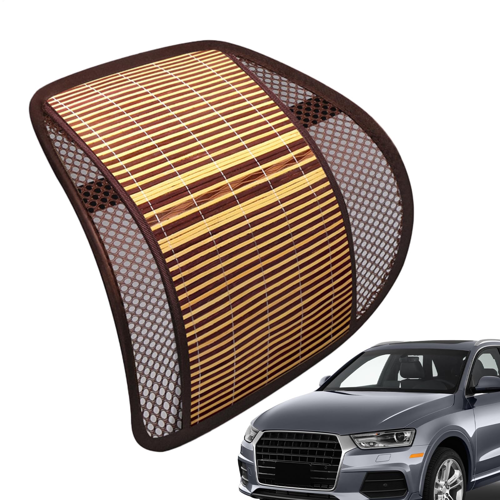 Autositz Rückenstütze - Atmungsaktive Taillenstütze Für Auto & Büro