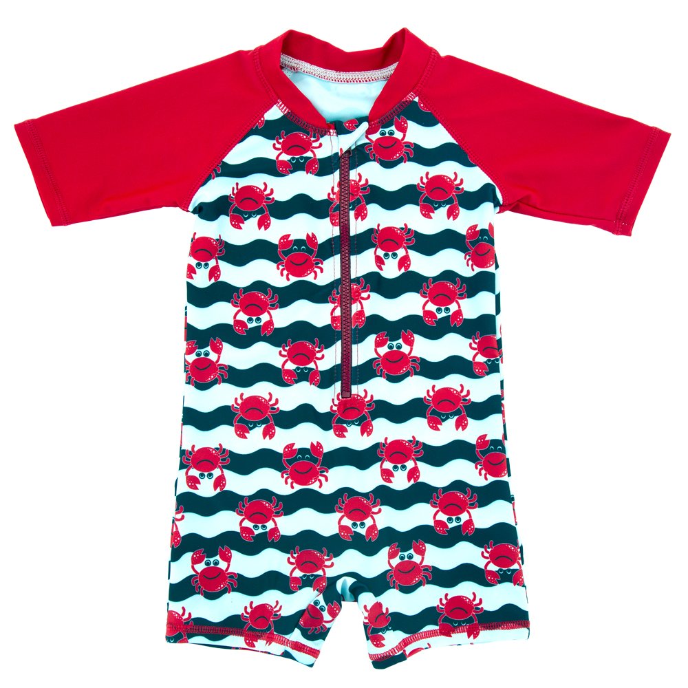 ThreeH Traje de baño de una Pieza para niños Traje de baño de protección Solar con Cierre BM06