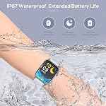 Smart Watch for Men, 120+ Sports Modes Smartwatch with 1.83" HD, Alexa Built-in, Heart Rate/Sleep Monitor, IP67 Waterproof, Bluetooth Call & Music Control Fitness Watch for iPhone/Android (Gray)