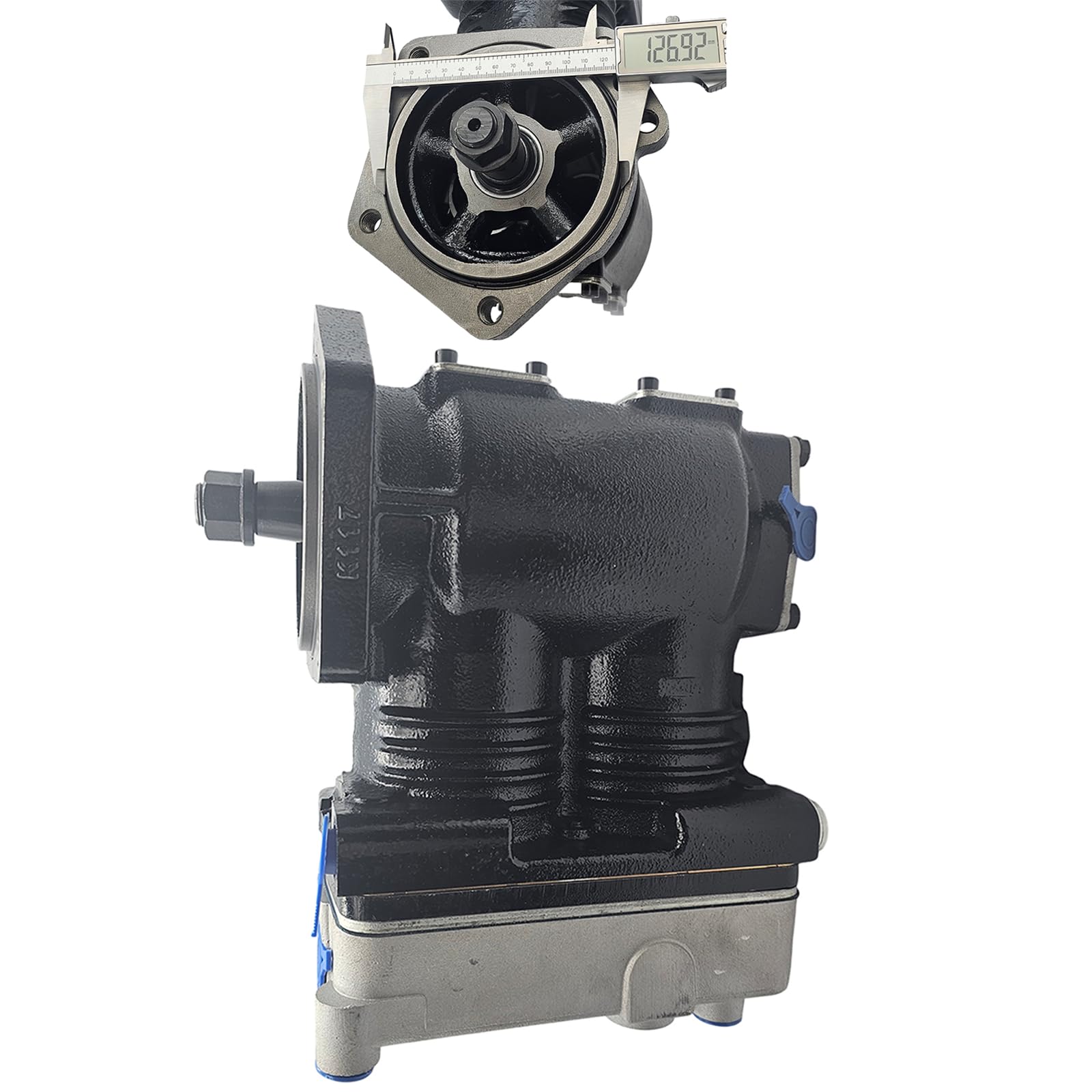 Nayuank Compressor 3987602 85000064 8113264 1628593 Compatible with Volvo FH12 FM16 NH12 FM12 FM1210 Type LP4974 II37214