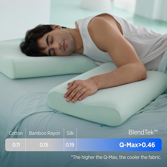 Almohada Refrescante con Soporte Cervical Tamaño Queen miniatura 8