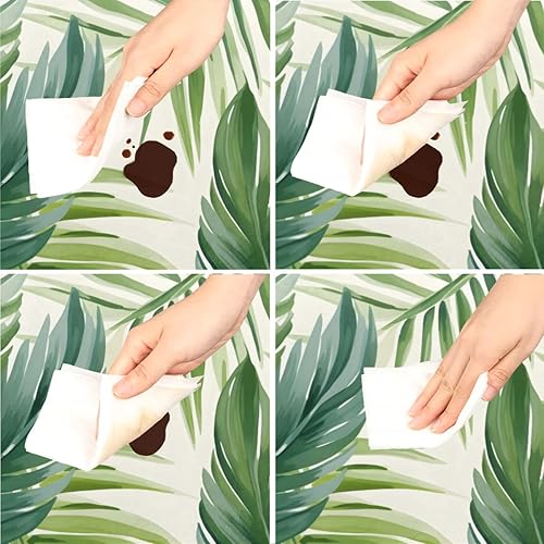 Vista 100 de Cardinal Bird - Mantel redondo ajustable con borde elástico de 36 a 42 pulgadas, mantel redondo elástico, impermeable, lavable, mantel circular