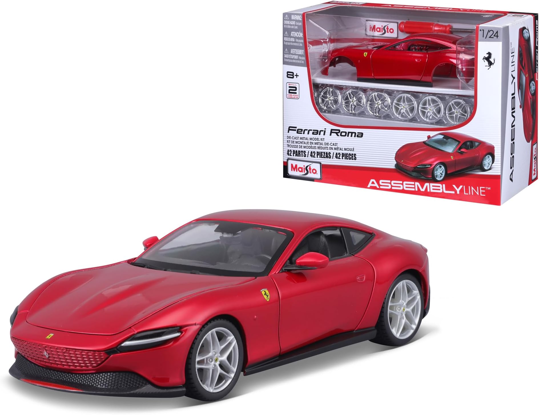 Maisto 1:24 Assembly Line - Ferrari Roma