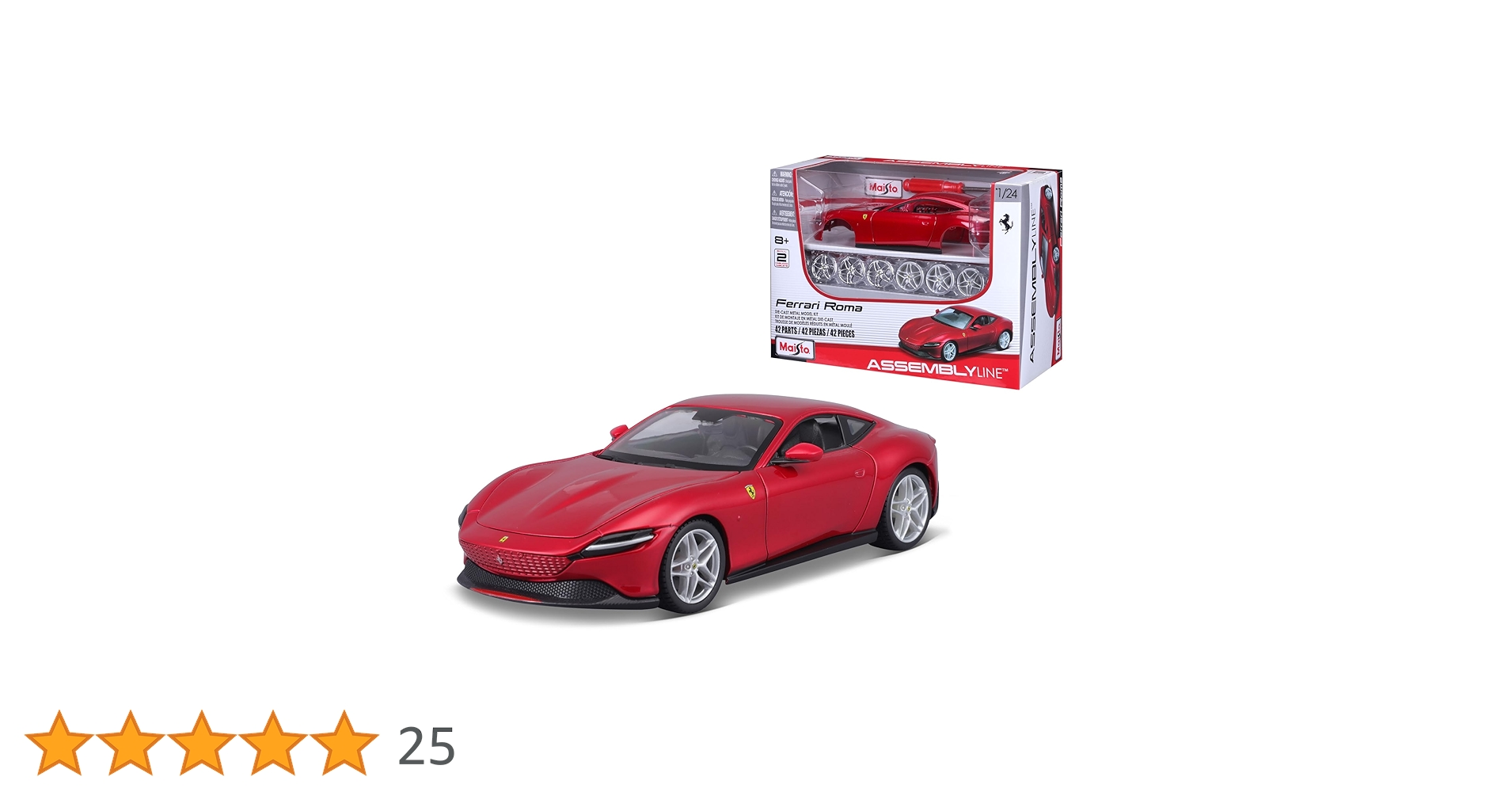Maisto 1:24 Assembly Line Ferrari Roma, Cars - Amazon Canada