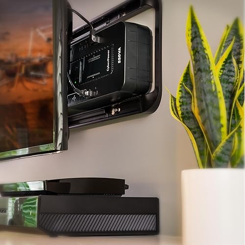 Miniatura 7 de CyberPower EC550G Ecologic UPS batería de reserva y protector contra sobretensiones, 550VA330W, 8 tomas, modo ECO, compacto, certificado UL