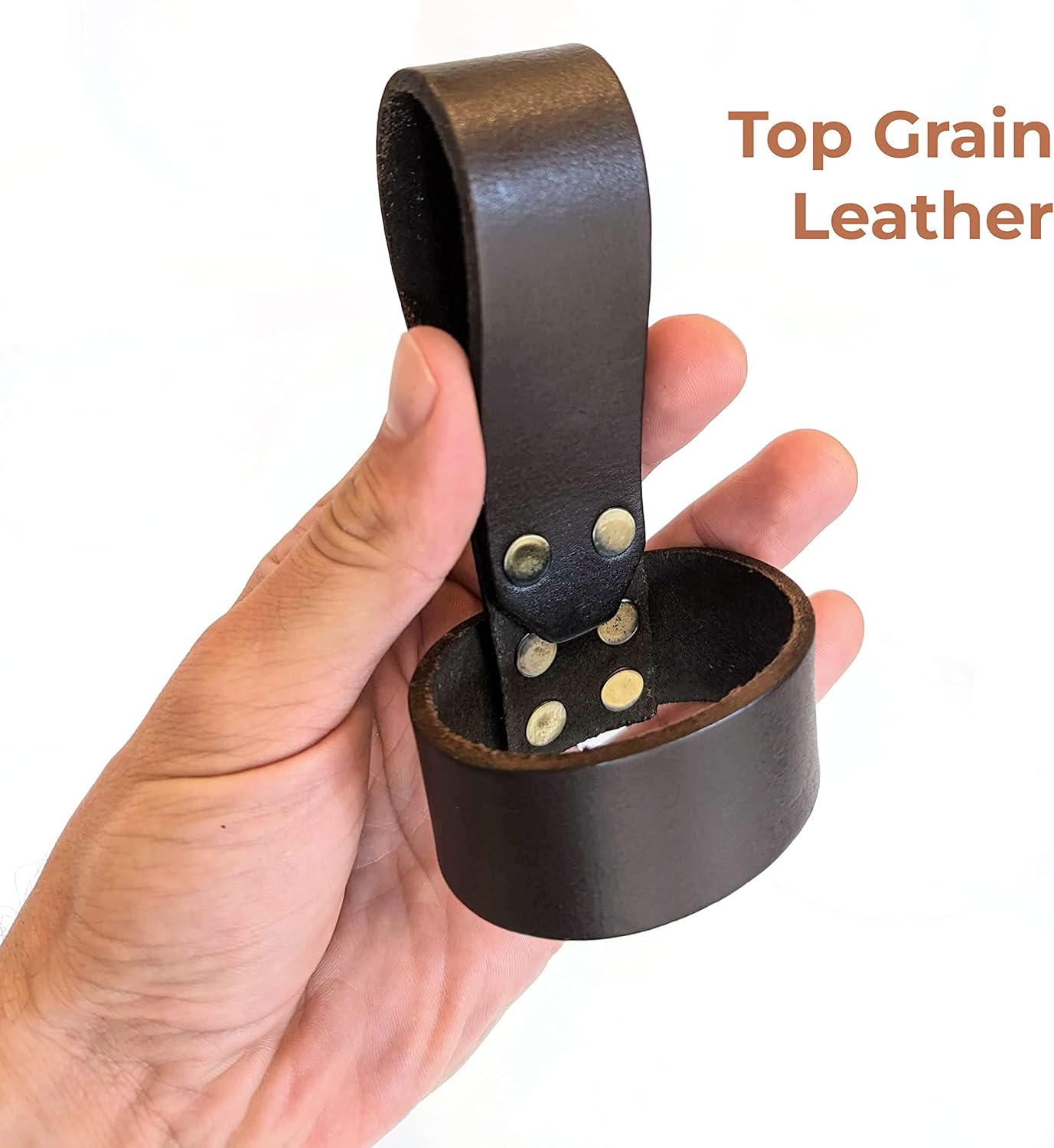 Handmade Genuine Leather Axe Holster with Belt Loop - from Norse Tradesman