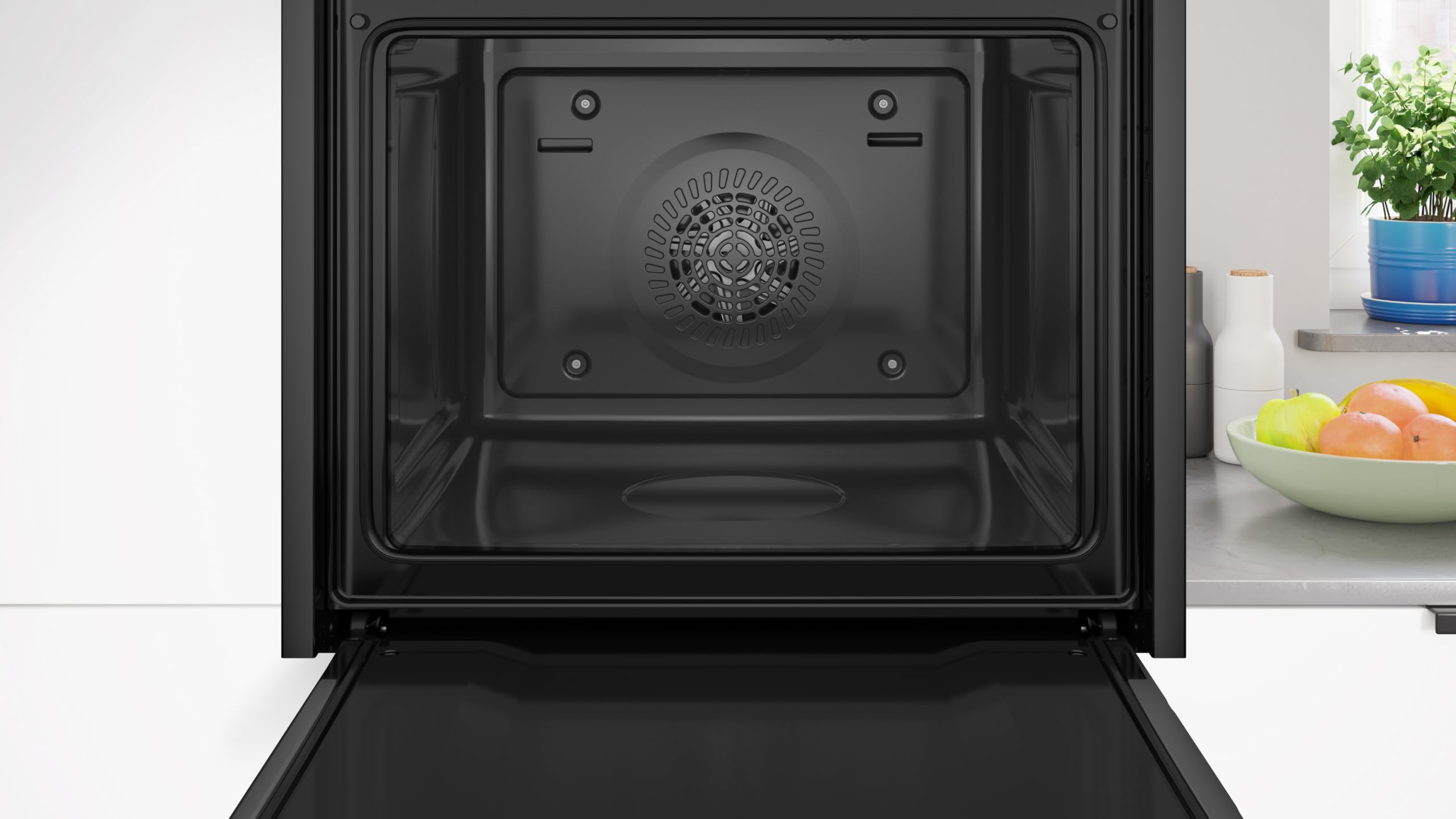 Balay, Horno multifunción, Aqualisis, Cristal negro, 3HB413CX3 | Ayuda a la limpieza del horno con Aqualisis y desmonta la puerta extraíble para una limpieza a fondo.