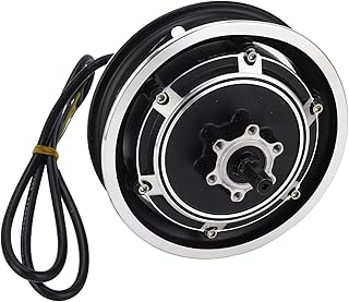 Electric Scooter Hub Motor Aluminum Alloy Wheel Hub, Noiseless, 48V 1000W Electric Scooter Motor with High Efficiency for ...