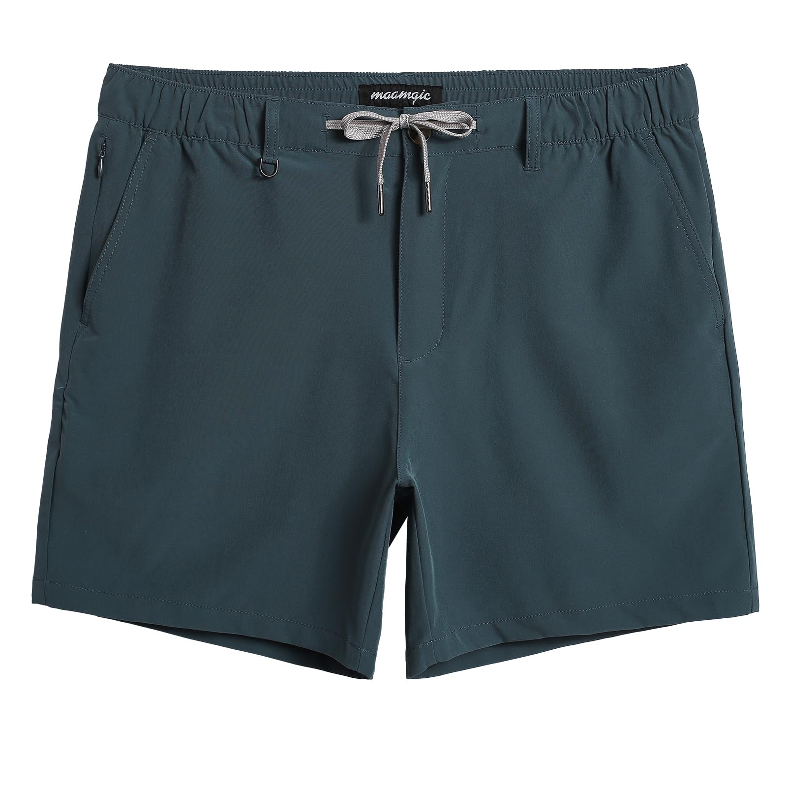 MaaMgic Shorts Herren,Kurze Hosen Herren Mit elastischem Bund Atmungsaktiv Schnelltrocknend, Stretchy & Knitterfrei Verstellbare Zugschnur 6 Taschen für Outdoor,Strand, Reisen,Wanderhose