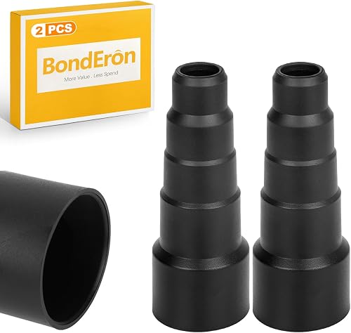 Lot de 2 adaptateurs universels en caoutchouc pour aspi BondEron