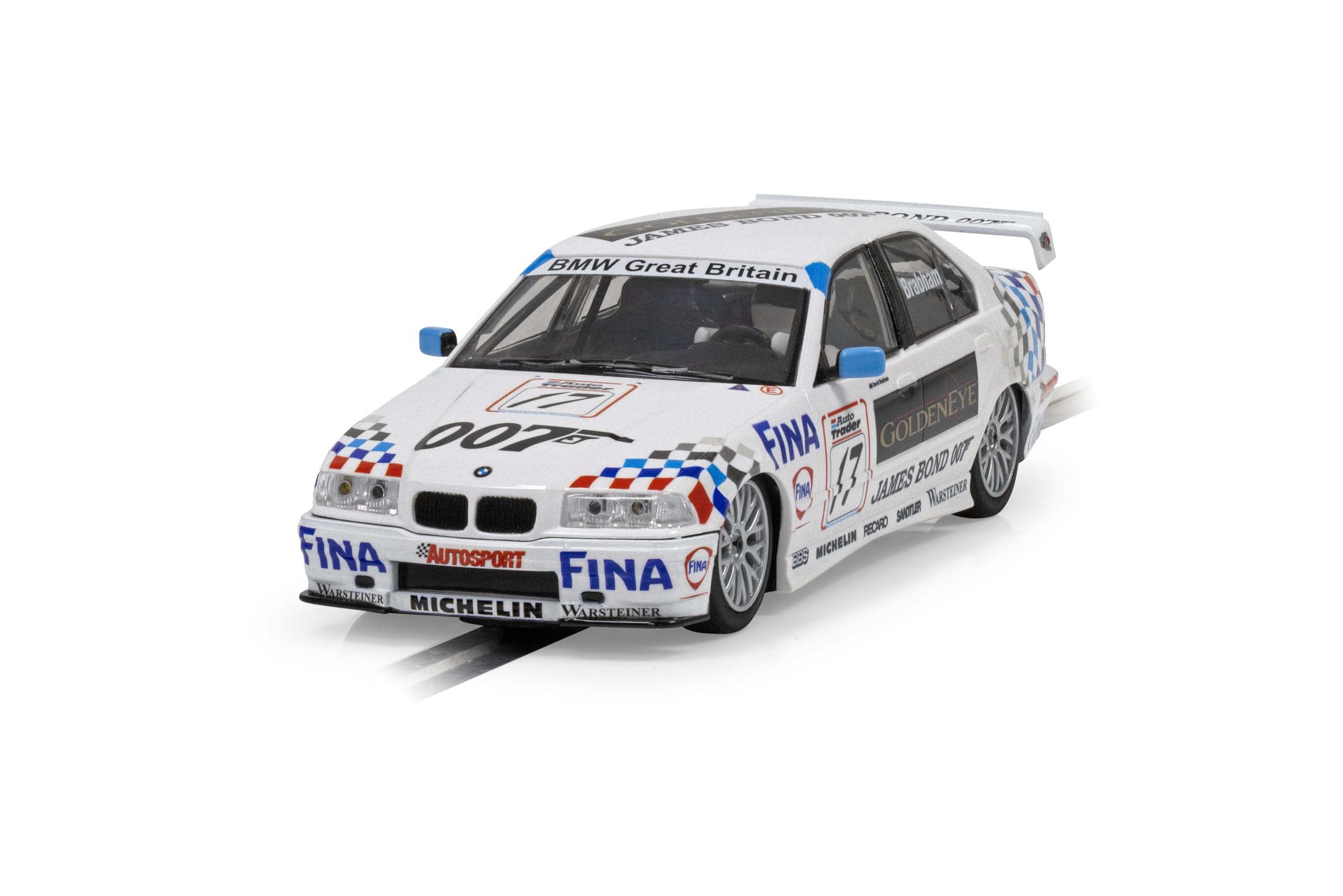 Scalextric C4574 BMW E36 320i - BTCC 1995 - David Brabham Slot car โ image 1