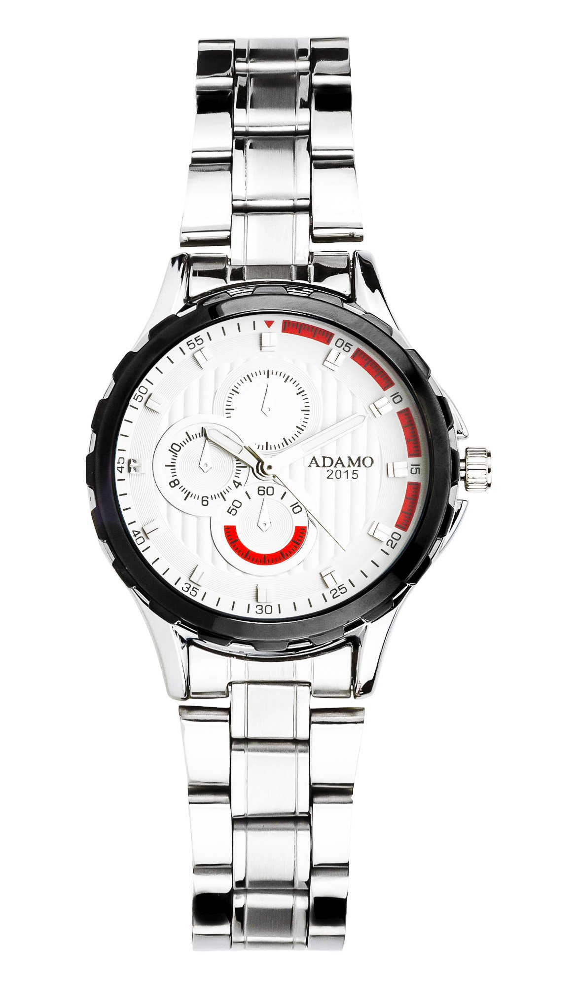 ADAMO Aristocrat White Dial Womens & Girls Watch AD93SM01 (B0177N0GYW) Amazon Price History, Amazon Price Tracker