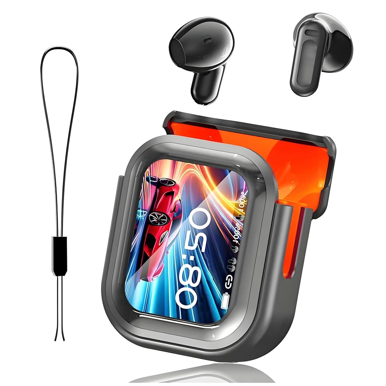 Casque traducteur IA 3 en 1 traduction temps réel 165 langues Bluetooth 6.0 écouteurs sans fil écran tactile son Hi-Fi NE20